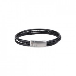 AZE Armband dainty three string Black 21cm - 61896