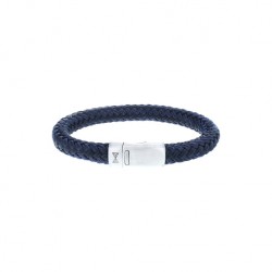 AZE Armband cord main royal blue 8mm steel 21cm/ L - 60669