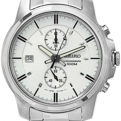 HEREN Seiko staal Chronograph - 50364