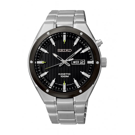 Heren Seiko Kinetic Staal SMY151P1 - 53355