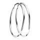 45x2 creolen ZILVER ZINZI ZIO 436 - 54171