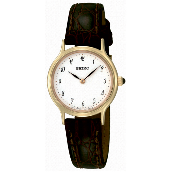 DAMES SEIKO DOUBLE LEER SFQ828P1 - 54621