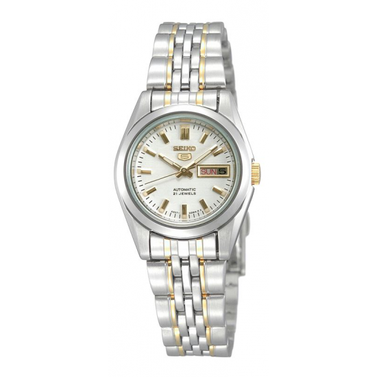 Seiko dames horloge sport automaat bicollor  SYMA35K1 - 58399