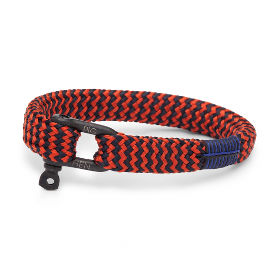 PIG & HEN Armband Sharp Simon Jungle coral Rad Navy M/L 19cm - 60012