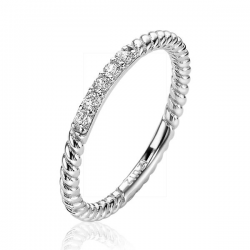 Zinzi ring zirkonia ZIR2128-56 - 60580