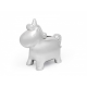 Verzilverde spaarpot Unicorn - 60609