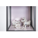 Verzilverde spaarpot Unicorn - 60609