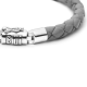 Buddha to Buddha Armband Ben round leather graphite J545GA F 21cm - 58804
