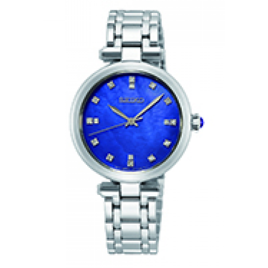 DAMES Staal bracelet blw diamonds SRZ531P1 seiko - 60348