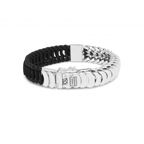 Buddha to Buddha armband Lars mix E 19cm zwart - 60379