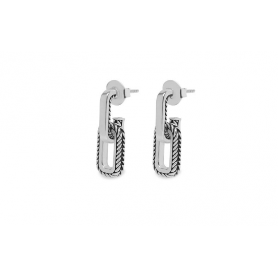 Buddha to Buddha oorbel zilver 119 one model Barbara - 60396