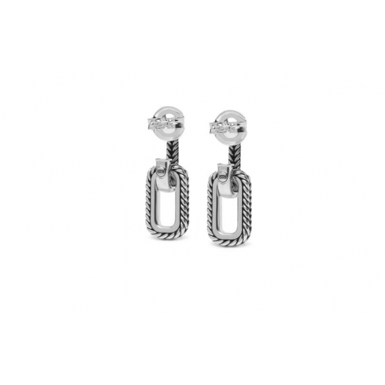 Buddha to Buddha oorbel zilver 119 one model Barbara - 60396