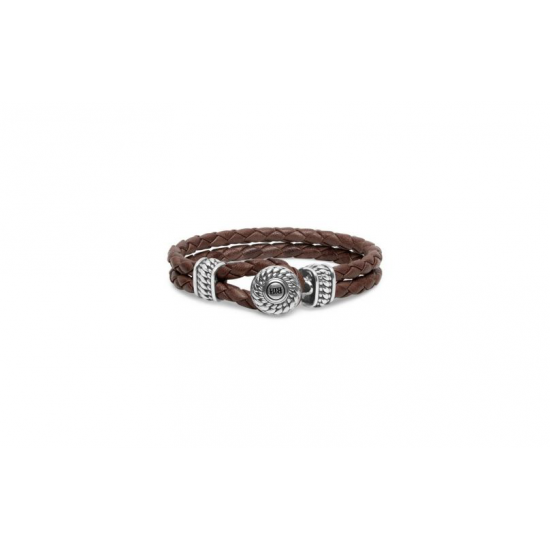 Buddha to Buddha Armand ben Leather knot Brown 220BR E 19cm - 59138