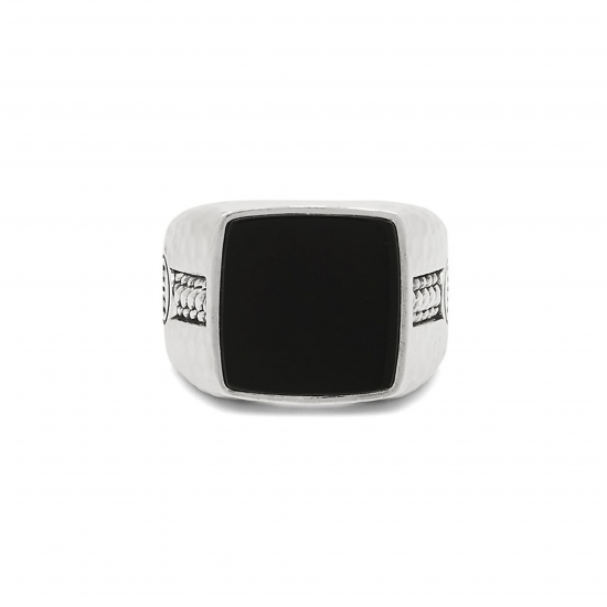 Buddha to Buddha Ring051 Tangguh Signet onyx - 59131