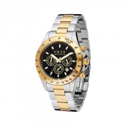VNDX Amsterdam horloge Chrono big size tweo tone gold MT11535-01. - 60288