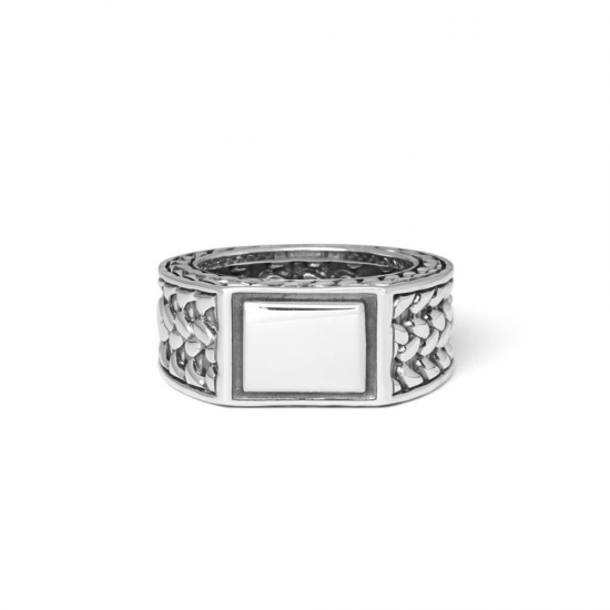 Buddha to Buddha Ring julius Signet ,model 052 maat 18 - 60477