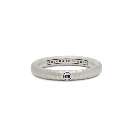 Buddha to buddha  ring dunia hammerd matt,model 324 maat 17 - 60488