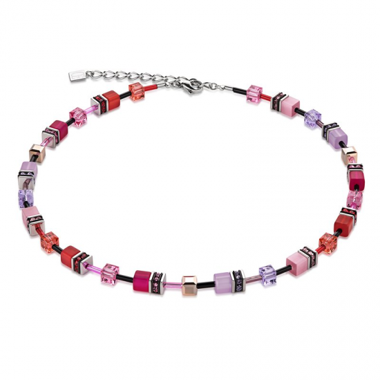 Coeur de Lion Collier Multicolor Red-Rose - 56605