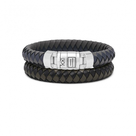 Buddha to Buddha Ben custimized set leather mix green & Blue - 59782