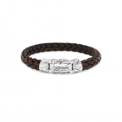 Buddha to Buddha Armband mangky small leer bruin F 21cm - 60384