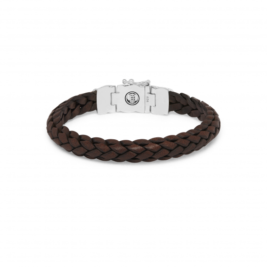 Buddha to Buddha Armband mangky small leer bruin F 21cm - 60384