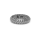 Buddha to Buddha ring Balck rhodium shine silver BEN XS - 60409