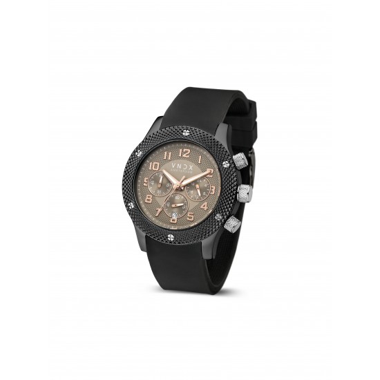 VNDX Amsterdam horloge LR91125-02 grijs. - 60274