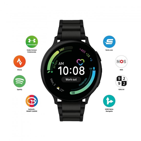 Samsung smart watch Galaxy active2 zwart schakel 44mm SA.R820BS - 60114