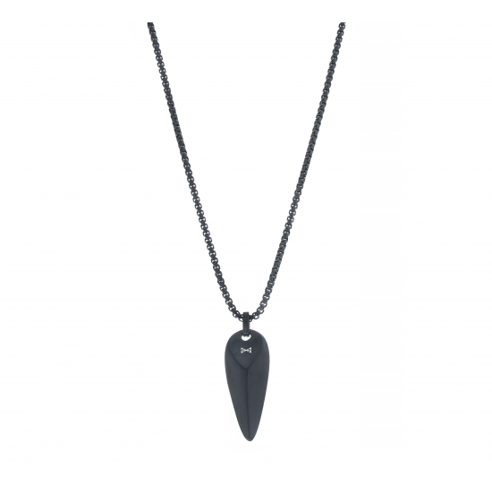 AZE collier triangle - Noir 70cm AZ-NL003-B-070 - 60680