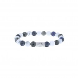 AZE Armband 17.5cm beads 8mm Matterhorn - 60700