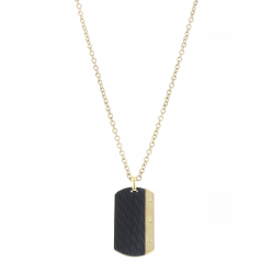 AZE AZ-NL001-A-080 collier 80cm dogtage Inox - 60676