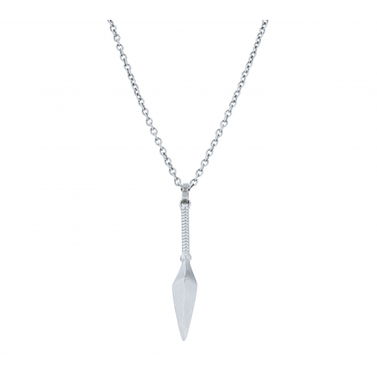 AZE collier 80cm  AZ-NL002-A-080 spear - Inox staal - 60677
