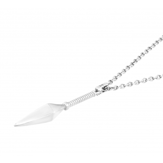 AZE collier 80cm  AZ-NL002-A-080 spear - Inox staal - 60677