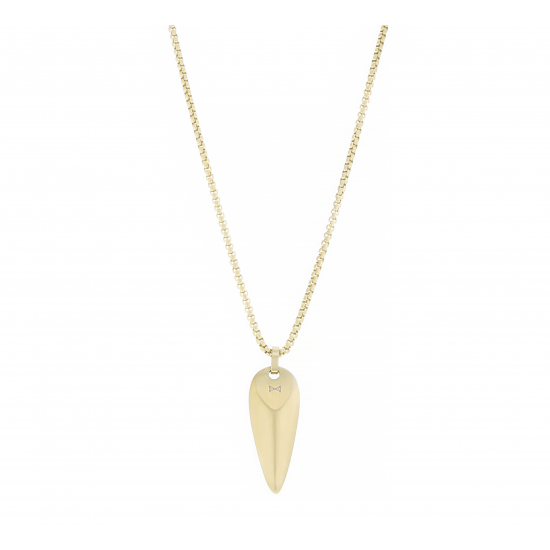 AZE collier triangle Dore, AZ-NL003-C-070 70cm staal - 60678