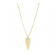 AZE collier triangle Dore, AZ-NL003-C-070 70cm staal - 60678