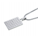 AZE collier 70cm, square AZ-NL004-A-070 staal - 60682