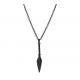 AZE collier spear noir 70cm / AZ-NL002-B-080 - 60683