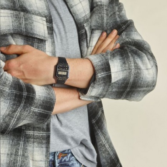 Casio retro horloge A100WEGG-1A2EF - 61999