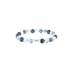AZE Armband 17.5 beads 8mm Mont Blanc - 60698