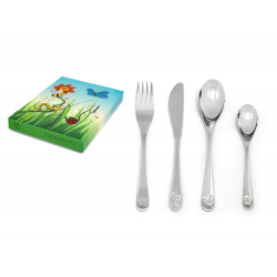 kindercouvert 4-dlg Natuurvriendjes rvs - 62104