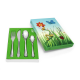 kindercouvert 4-dlg Natuurvriendjes rvs - 62104