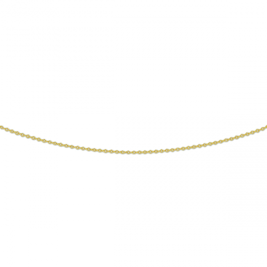 Anker collier fijn 45/42/38cm 14krt goud - 62348
