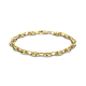 14 karaats geel gouden Armband koffieboon 18cm 5.8mm - 62350
