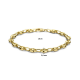 14 karaats geel gouden Armband koffieboon 18cm 5.8mm - 62350