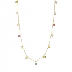 Veertien karaats geelgouden collier 41/45cm - 62370