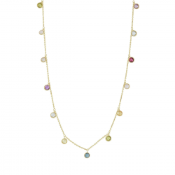 Veertien karaats geelgouden collier 41/45cm - 62370