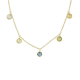 Veertien karaats geelgouden collier 41/45cm - 62370
