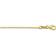 14krt gouden collier 60cm 0.9mm venetiaans - 62446