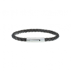 AZE Armband 21cm iron single string brown - 60818 AZE Armband 21cm iron single string brown - 60818