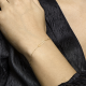 14 karaats geel gouden Armband 16/18cm - 61307
